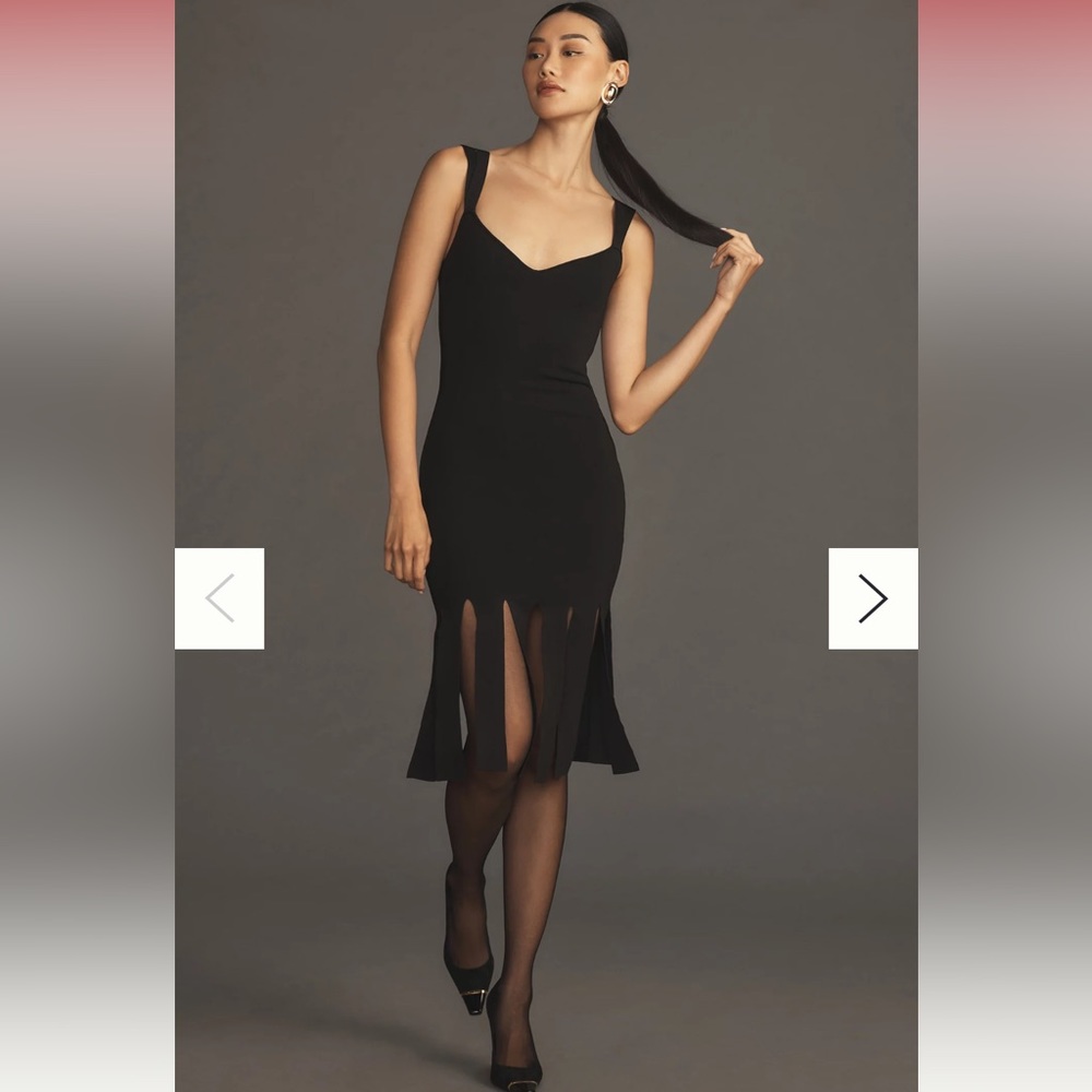 NWT Anthro Little Black Dress